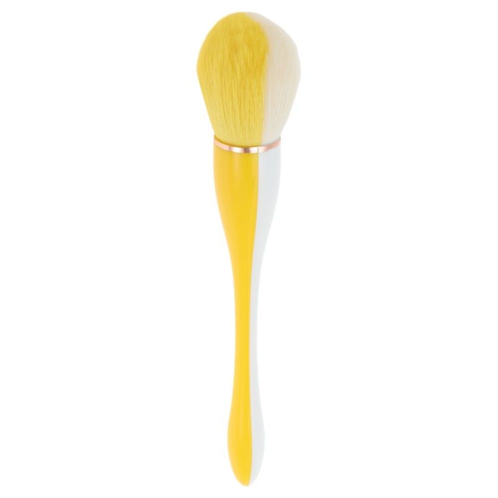 Makeup Color Matching Powder Brush White Yellow